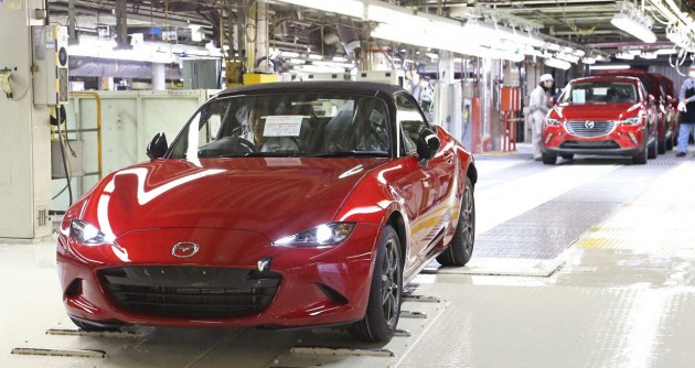 Mazda MX-5 production Japan