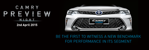 camry launch invite
