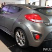 Hyundai Veloster Turbo launched in Malaysia, RM148k