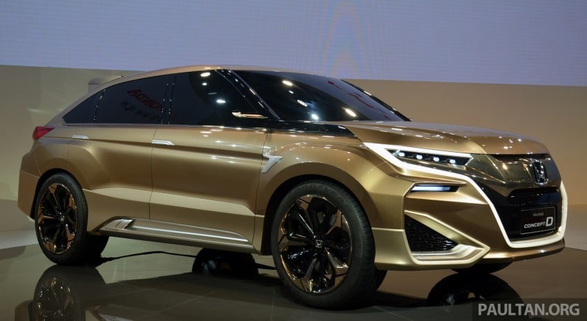 Shanghai 2015: Honda Concept D previews new SUV 330310