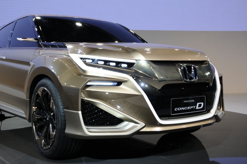 Shanghai 2015: Honda Concept D previews new SUV 332664