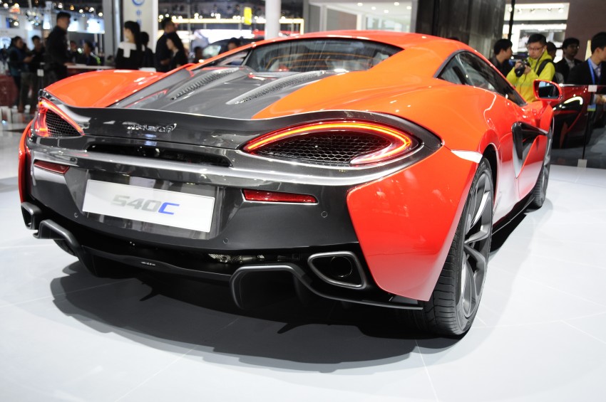 Entry-level McLaren 540C Coupe debuts in Shanghai 332655