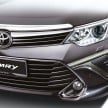 2015 Toyota Camry launched in Malaysia – new 6-spd 2.0E RM150k, 2.0G RM160k, 2.5 Hybrid RM175k