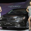 2015 Toyota Camry launched in Malaysia – new 6-spd 2.0E RM150k, 2.0G RM160k, 2.5 Hybrid RM175k