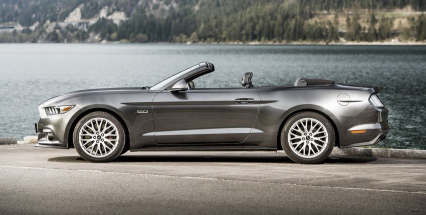 GALLERY: S550 Ford Mustang – European versions of the sixth-gen fastback and convertible break cover 336193