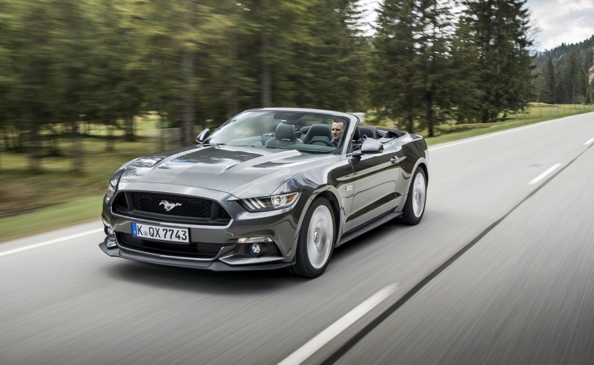 GALLERY: S550 Ford Mustang – European versions of the sixth-gen fastback and convertible break cover 336208