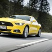 GALLERY: S550 Ford Mustang – European versions of the sixth-gen fastback and convertible break cover