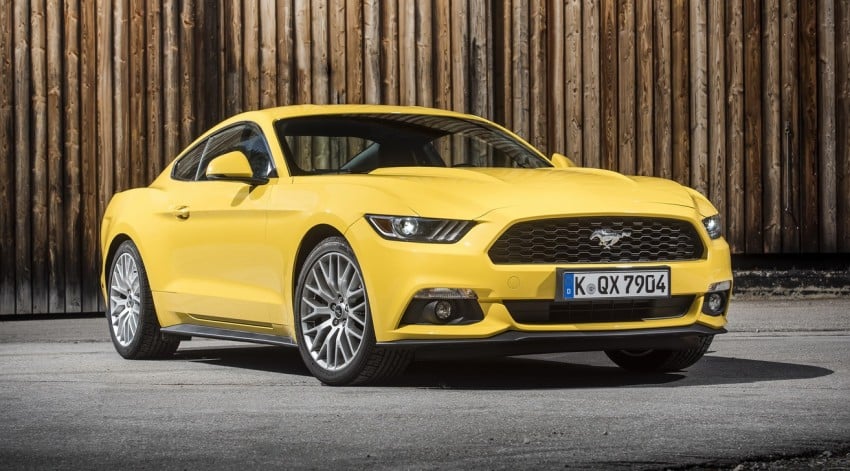GALLERY: S550 Ford Mustang – European versions of the sixth-gen fastback and convertible break cover 336233