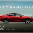 Mazda launches ‘Driving Matters’ ad campaign in the USA – goes back to the essence of Zoom-Zoom