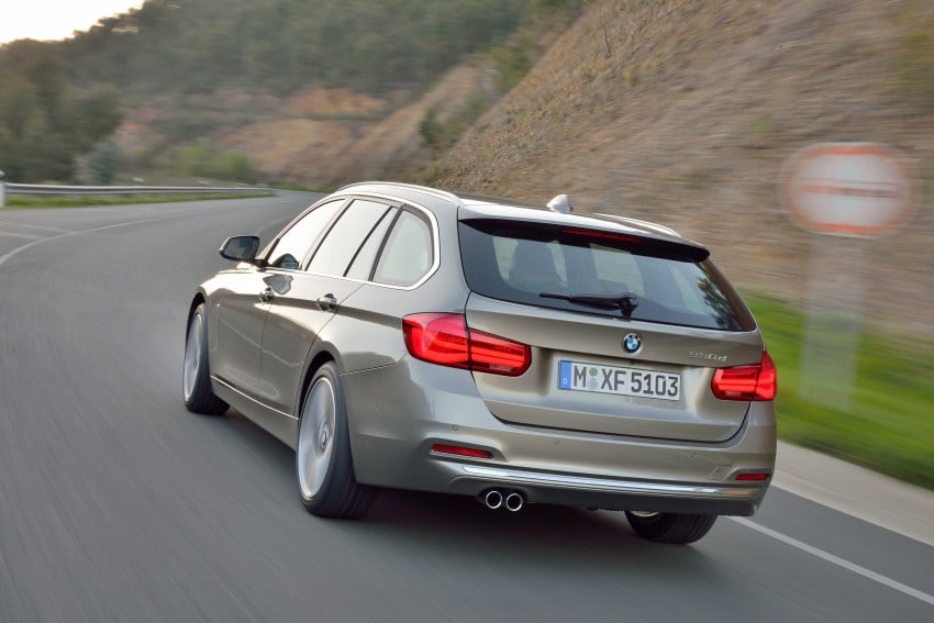 F30 BMW 3 Series LCI unveiled – updated looks, new engine lineup, 330e plug-in hybrid coming 2016 336439