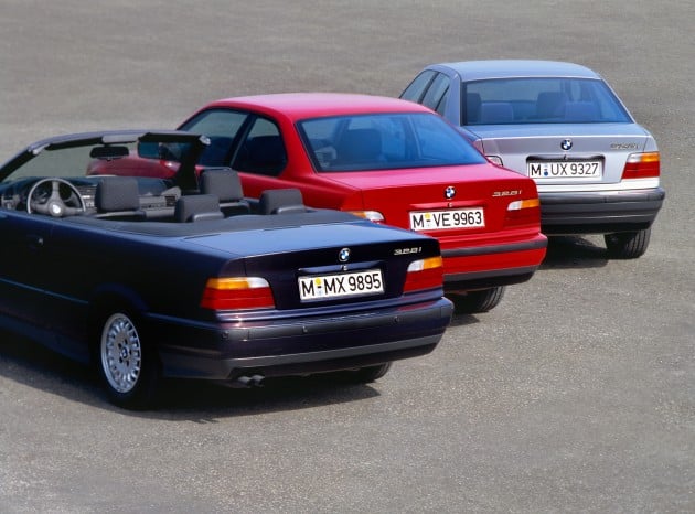 The BMW 3 Series – six generations over four decades
