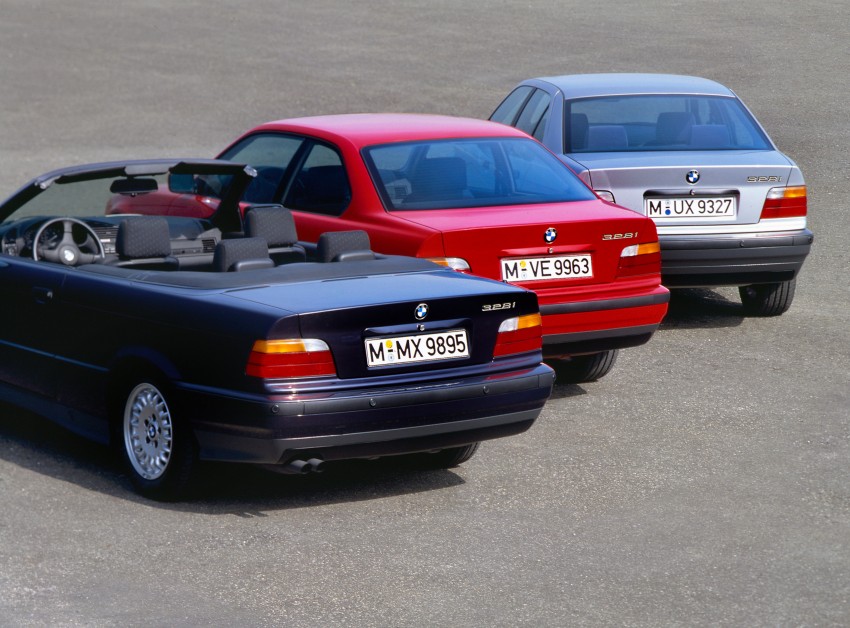 The BMW 3 Series – six generations over four decades 336784