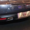 Peugeot 508 GT facelift previewed – RM205k estimated