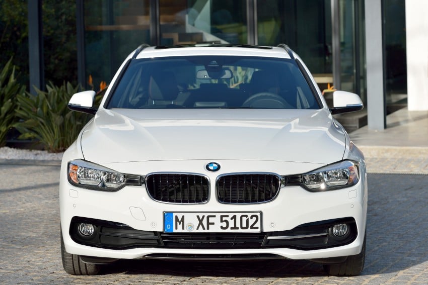 F30 BMW 3 Series LCI unveiled – updated looks, new engine lineup, 330e plug-in hybrid coming 2016 336419