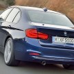 F30 BMW 3 Series LCI – first official photos surfaced!