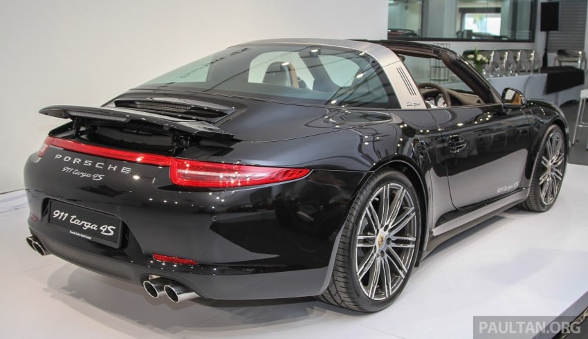 2015 Porsche 911 Targa 4S, Cayenne GTS facelift introduced in Malaysia – order books now open 344438