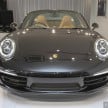 2015 Porsche 911 Targa 4S, Cayenne GTS facelift introduced in Malaysia – order books now open
