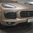 2015 Porsche 911 Targa 4S, Cayenne GTS facelift introduced in Malaysia – order books now open