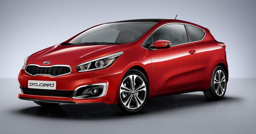 2016 Kia cee’d facelift – 1.0L T-GDi across the range 354773