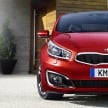 2016 Kia cee’d facelift – 1.0L T-GDi across the range
