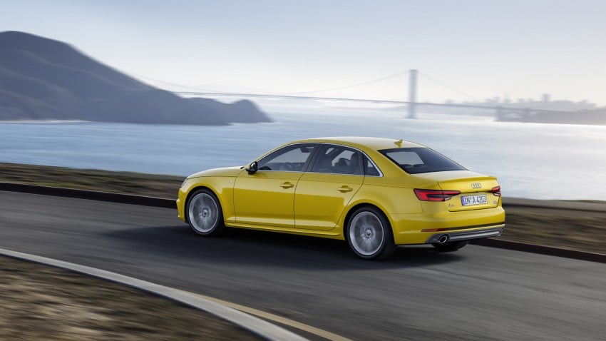 2016 B9 Audi A4 revealed – familiar looks, new tech 384090