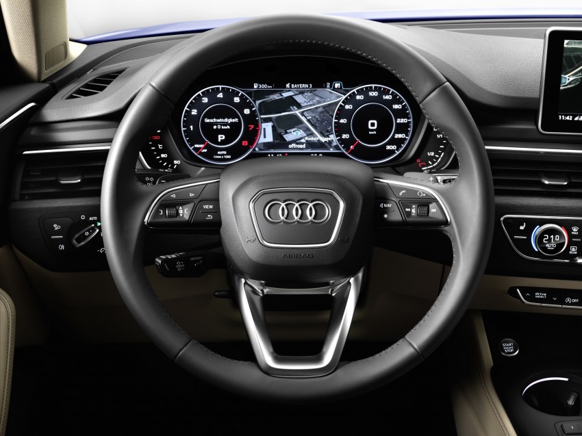 2016 B9 Audi A4 revealed – familiar looks, new tech 384117