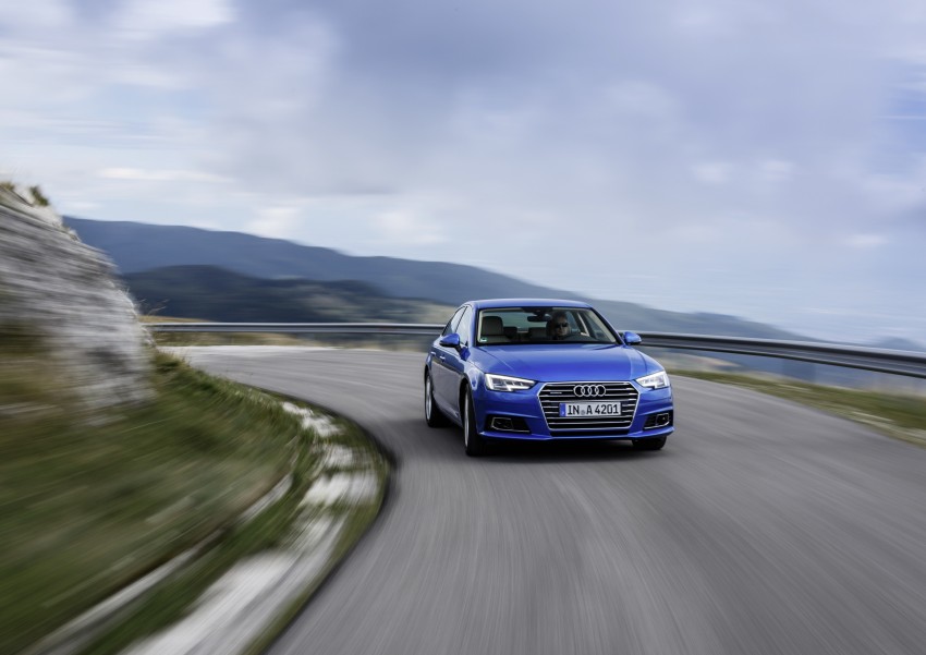 2016 B9 Audi A4 revealed – familiar looks, new tech 384152
