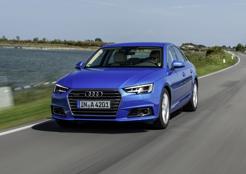 2016 B9 Audi A4 revealed – familiar looks, new tech 384155
