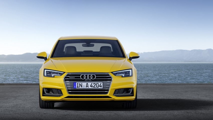 2016 B9 Audi A4 revealed – familiar looks, new tech 384158
