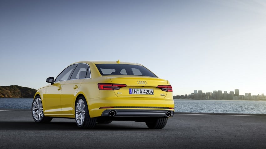 2016 B9 Audi A4 revealed – familiar looks, new tech 384160