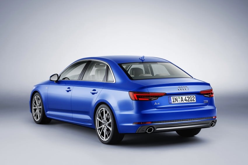 2016 B9 Audi A4 revealed – familiar looks, new tech 384022