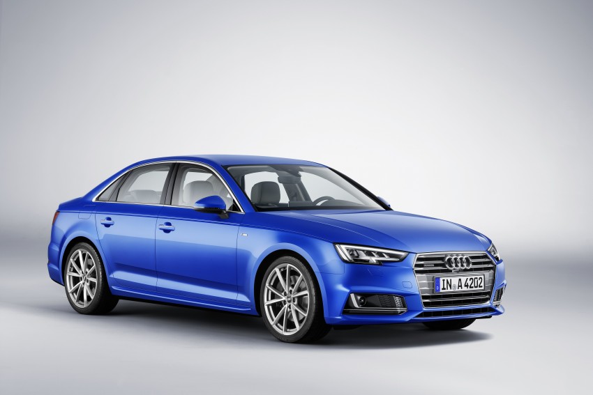 2016 B9 Audi A4 revealed – familiar looks, new tech 384023