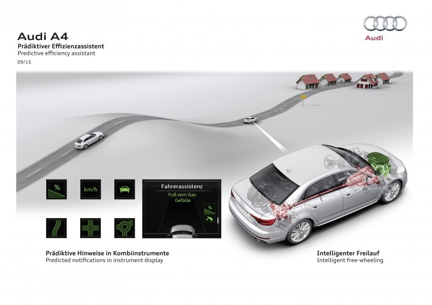 2016 B9 Audi A4 revealed – familiar looks, new tech 384051