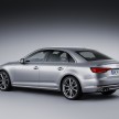 2016 B9 Audi A4 revealed – familiar looks, new tech