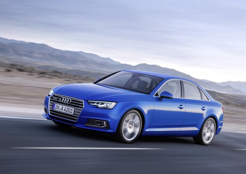 2016 B9 Audi A4 revealed – familiar looks, new tech 384072