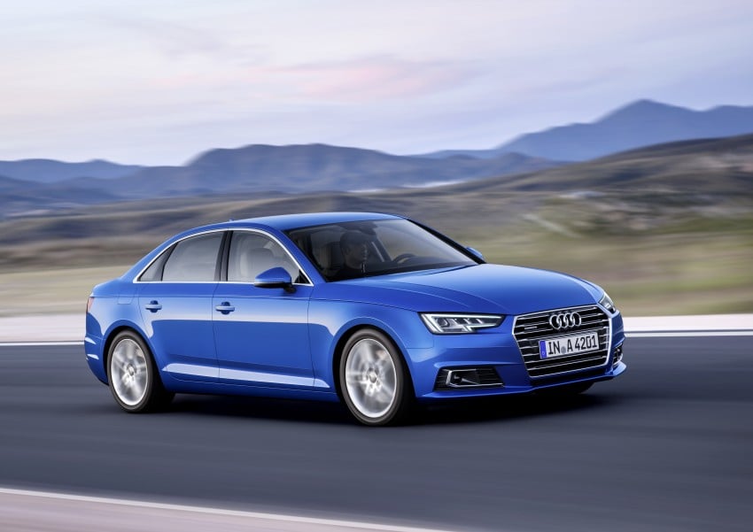 2016 B9 Audi A4 revealed – familiar looks, new tech 384074