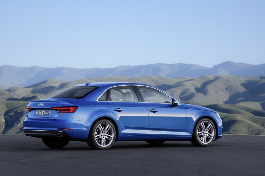 2016 B9 Audi A4 revealed – familiar looks, new tech 384079