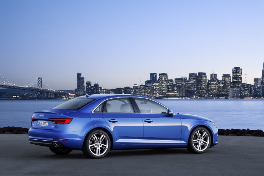 2016 B9 Audi A4 revealed – familiar looks, new tech 384083