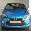 Citroen DS3 facelift previewed at Glenmarie showroom