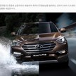 Hyundai Santa Fe facelift launched in South Korea