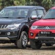 GALLERY: New and old Mitsubishi Triton, side-by-side