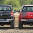 GALLERY: New and old Mitsubishi Triton, side-by-side