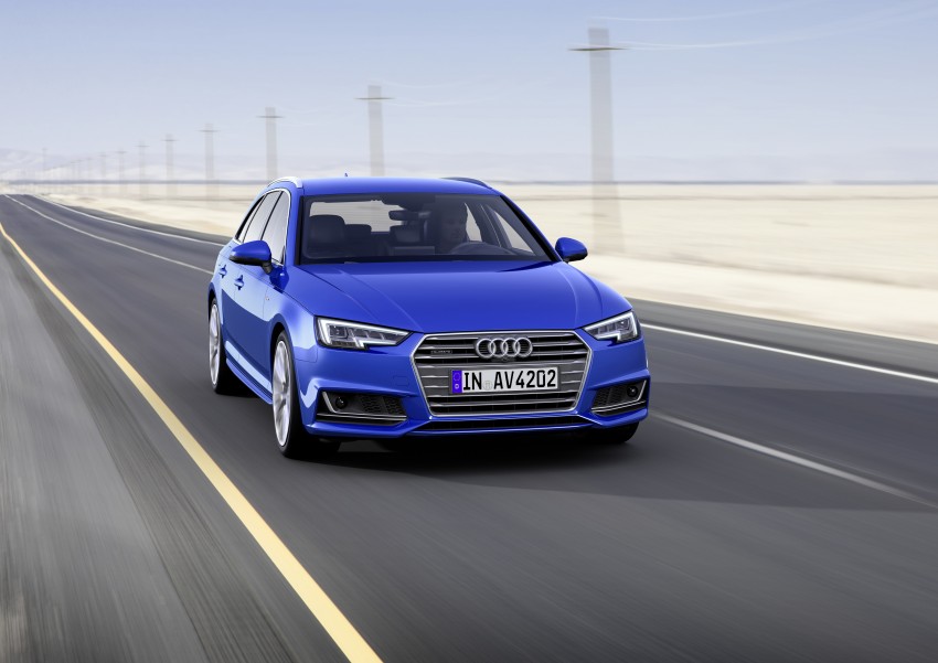 2016 B9 Audi A4 revealed – familiar looks, new tech 384168