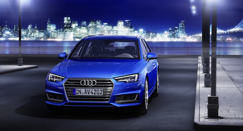 2016 B9 Audi A4 revealed – familiar looks, new tech 384172