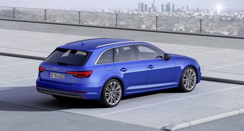 2016 B9 Audi A4 revealed – familiar looks, new tech 384174