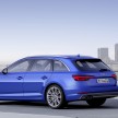 2016 B9 Audi A4 revealed – familiar looks, new tech