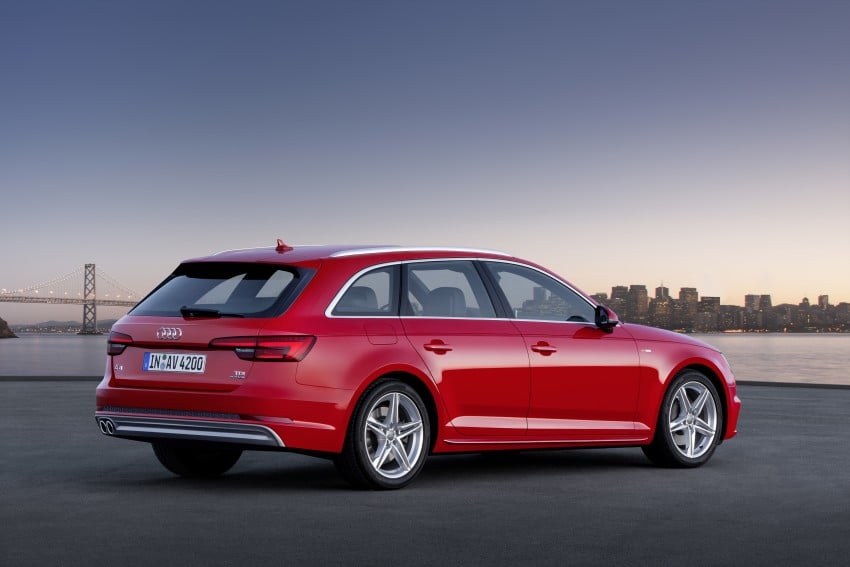 2016 B9 Audi A4 revealed – familiar looks, new tech 384187