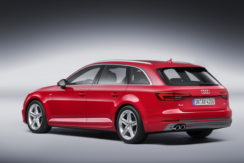 2016 B9 Audi A4 revealed – familiar looks, new tech 384198
