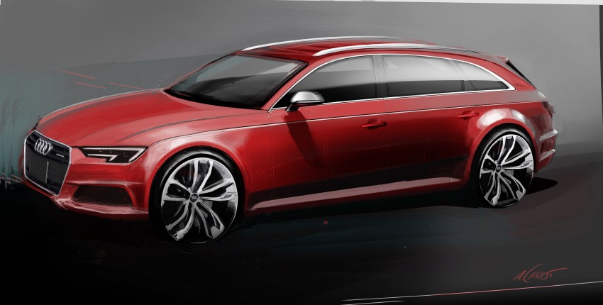 2016 B9 Audi A4 revealed – familiar looks, new tech 384208