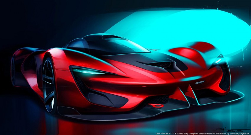 SRT Tomahawk Vision Gran Turismo concept unveiled 345950